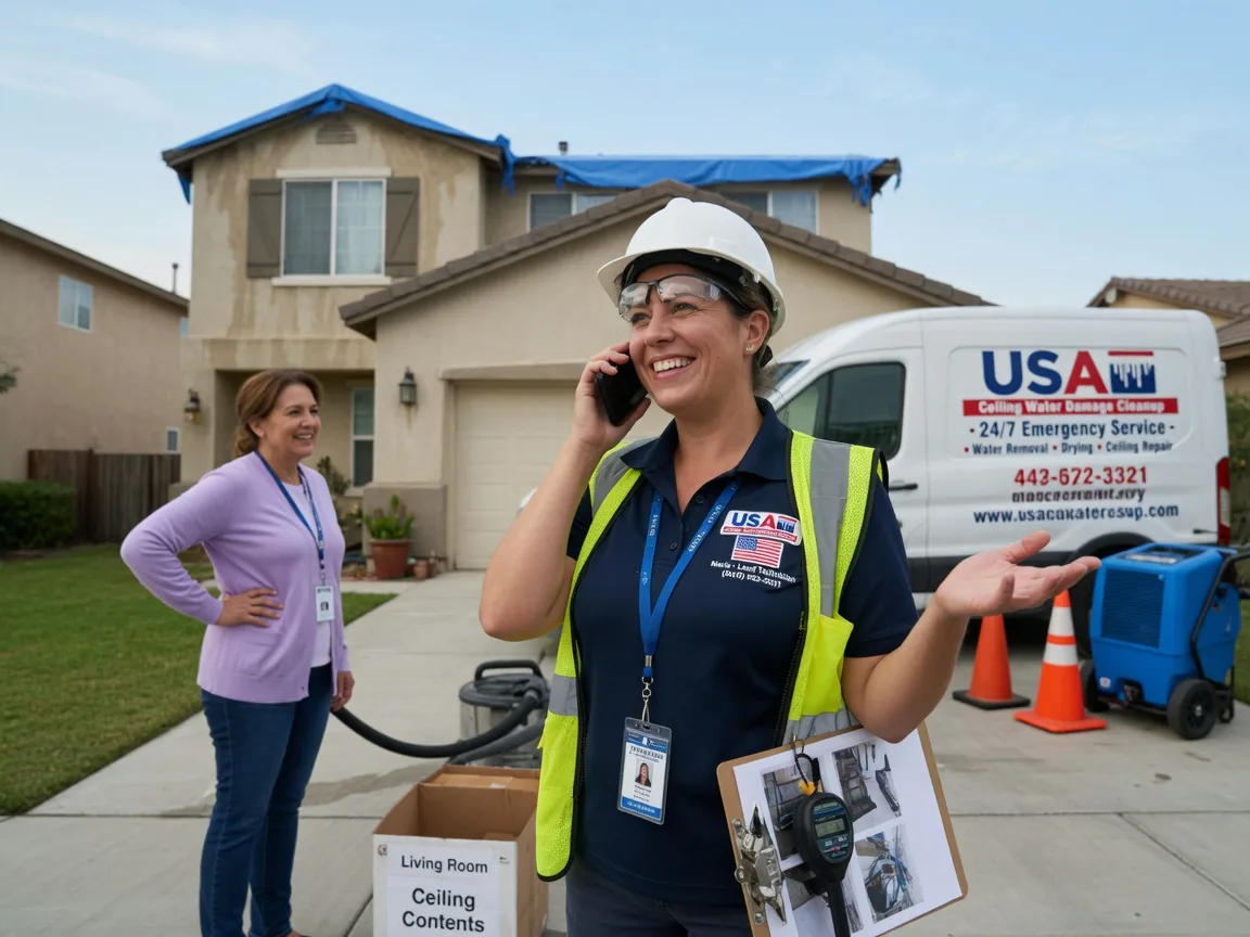 Ceiling Water Damage Restoration Wolfe City, TX FAQs